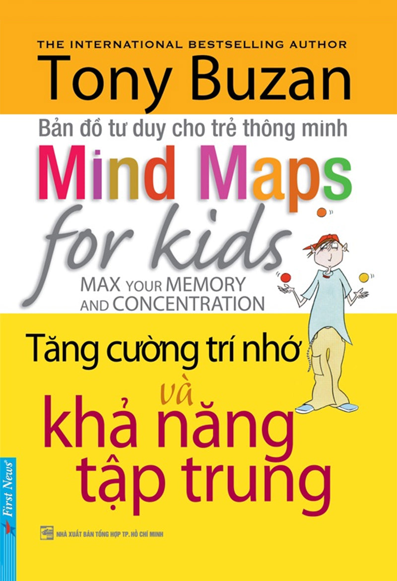 Bản đồ tư duy cho trẻ thông minh - Tăng cường trí nhớ và khả năng tập trung